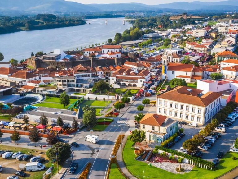 Vista panorámica de Vila Nova de Cerveira